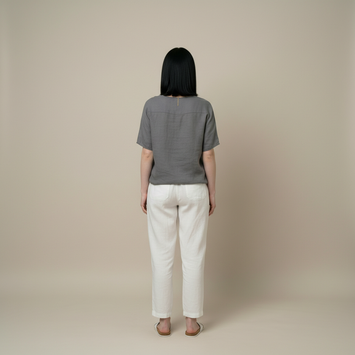 CLARA | ESSENTIAL V-NECK TOP