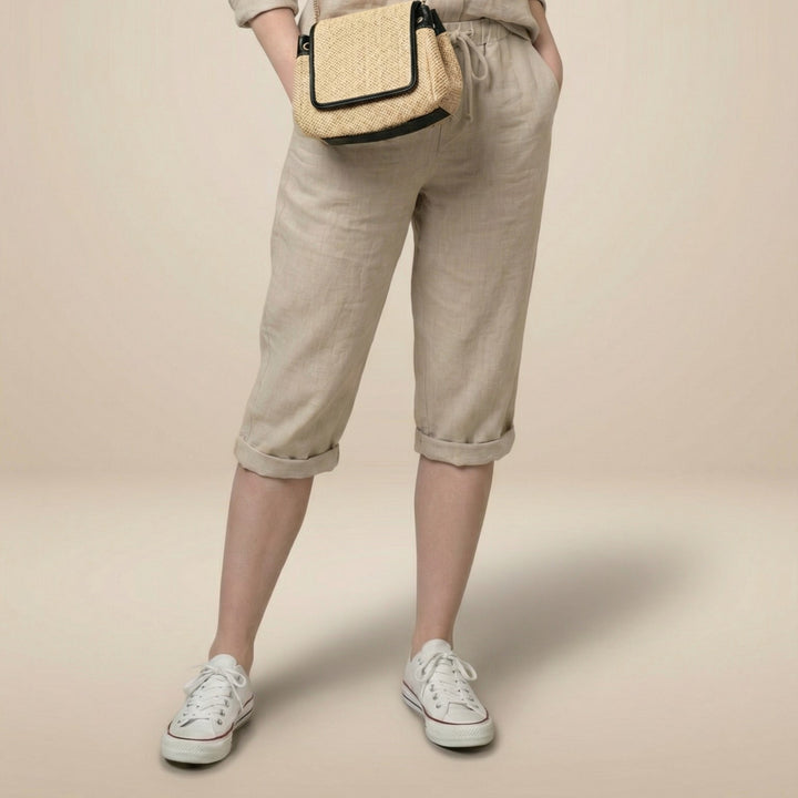 LIVIA | COTTON BLEND SHORTS