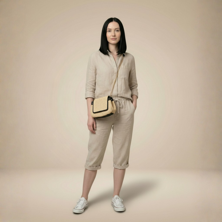 LIVIA | COTTON BLEND SHORTS
