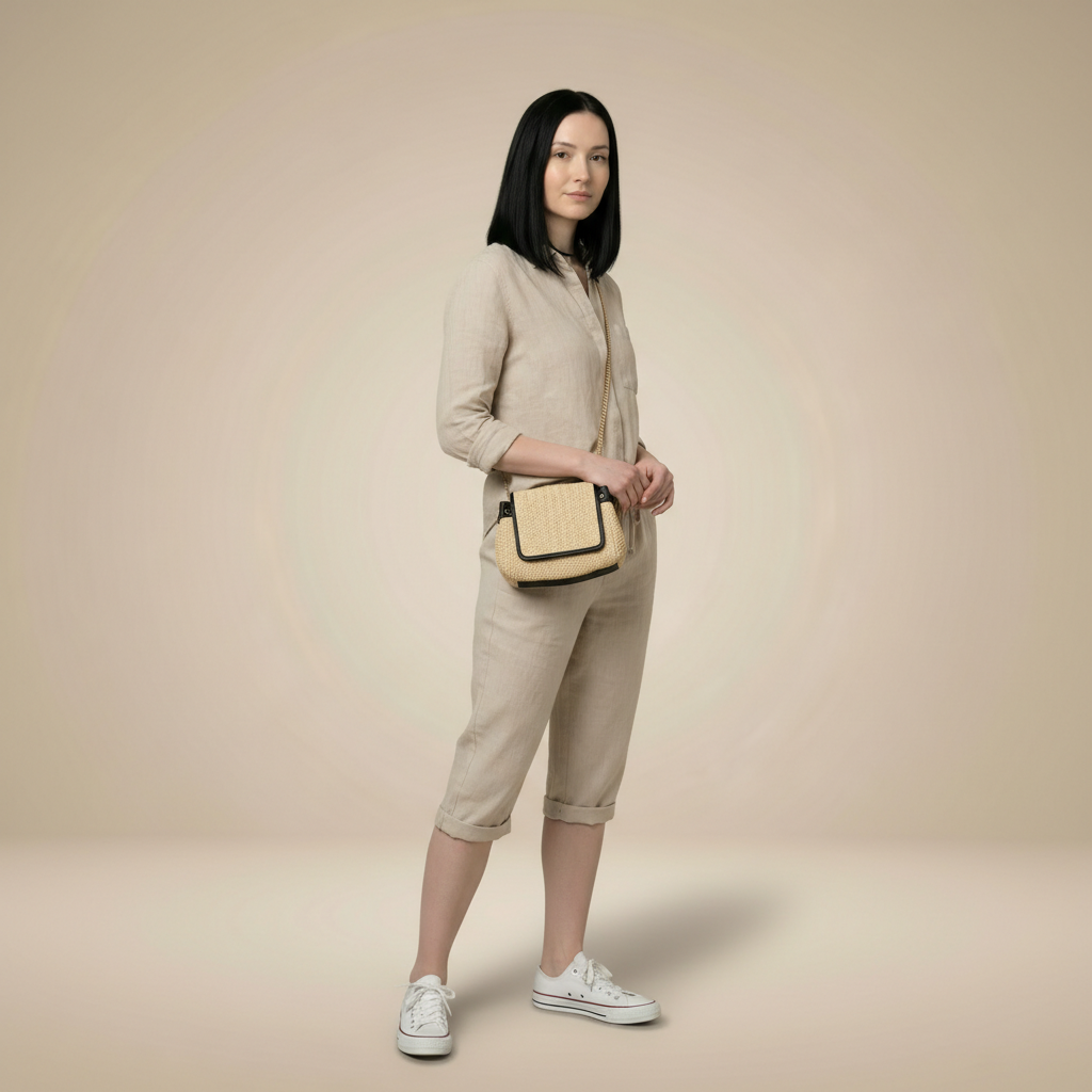 LIVIA | COTTON BLEND SHORTS