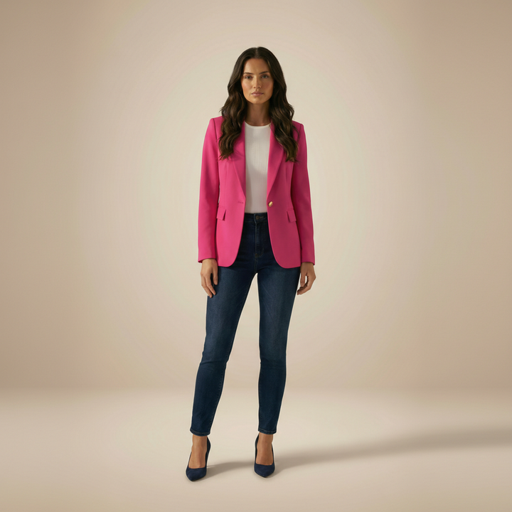 ISABELLA | RELAXED BLAZER WITH FRONT POCKETS