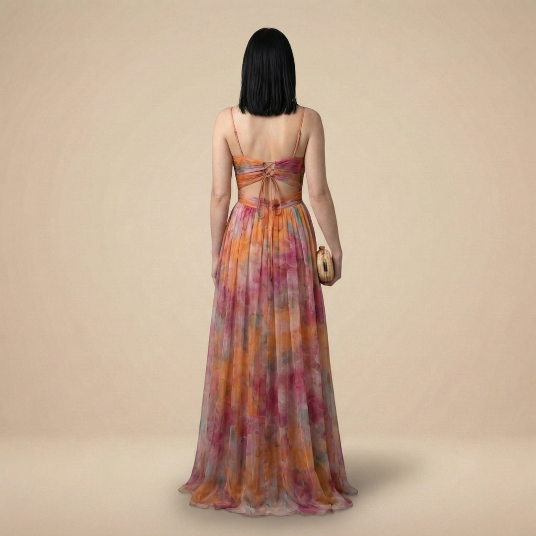 LEILA | FLORAL MAXI DRESS