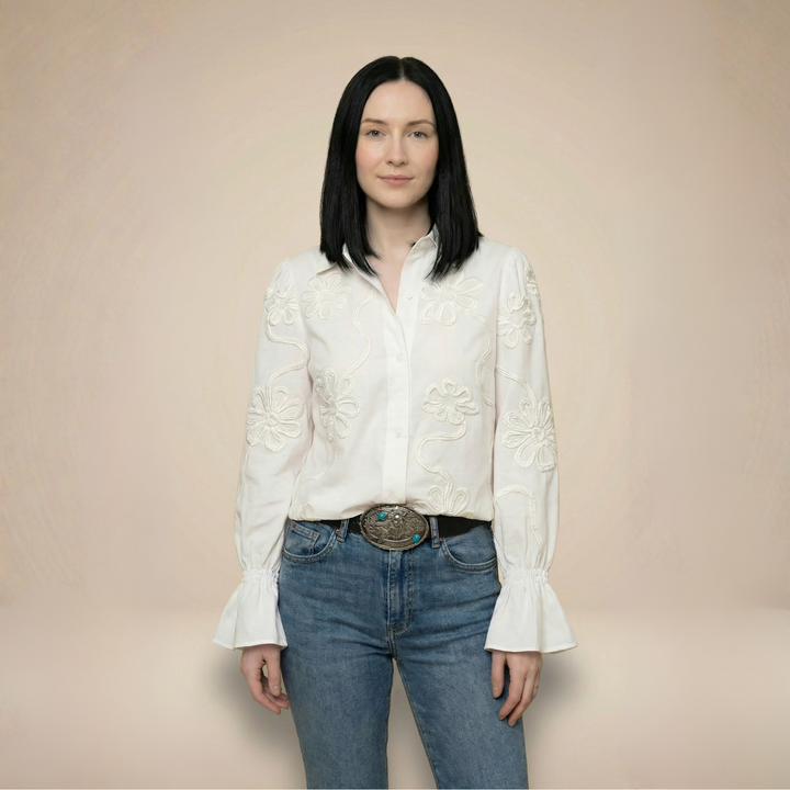 MIREILLE | FLORAL SHIRT DRESS