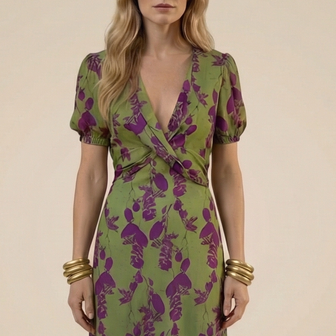 AMELIA | SPRING MIDI DRESS