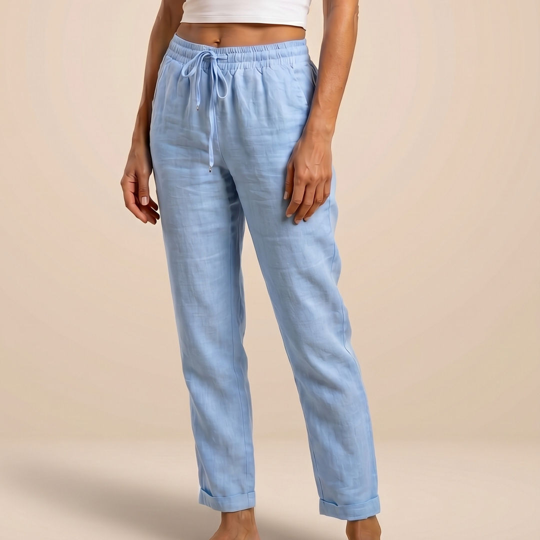 LARISSA | STRAIGHT-LEG TROUSERS