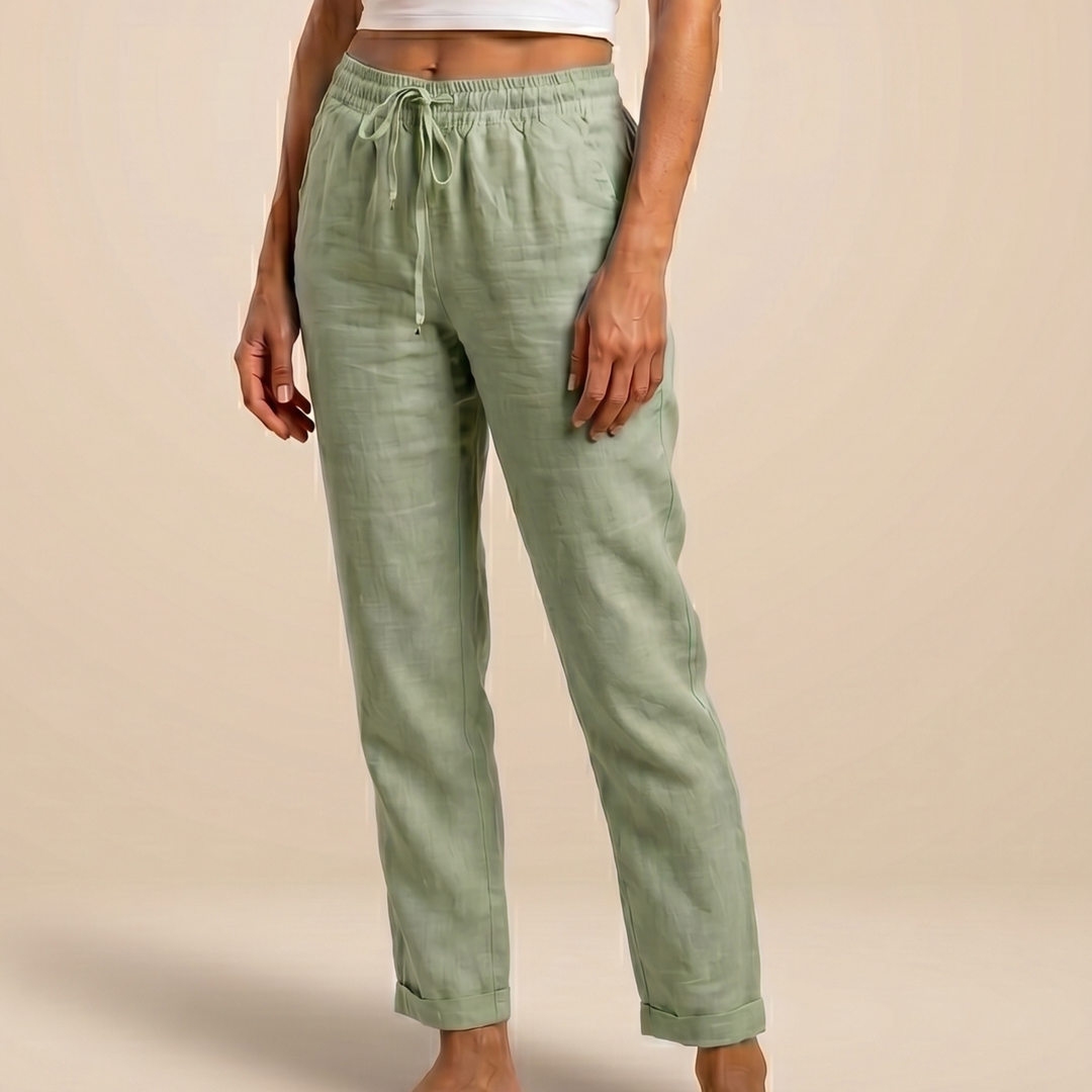 LARISSA | STRAIGHT-LEG TROUSERS
