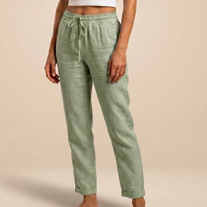 LARISSA | STRAIGHT-LEG TROUSERS