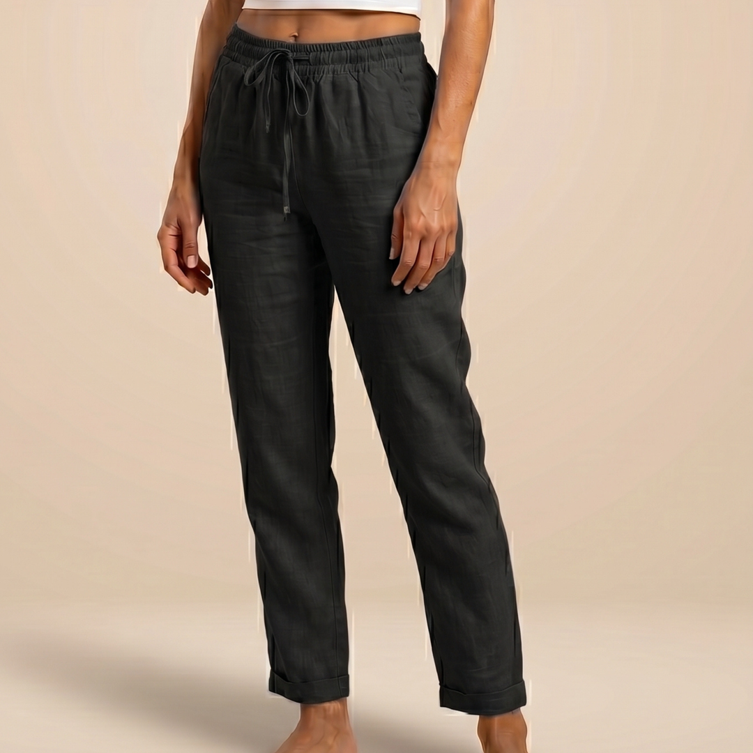 LARISSA | STRAIGHT-LEG TROUSERS