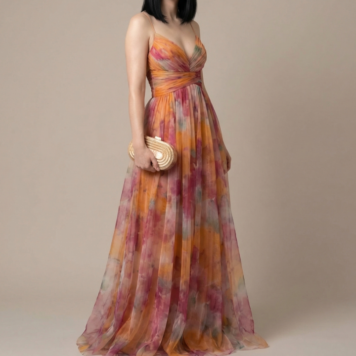 LEILA | FLORAL MAXI DRESS