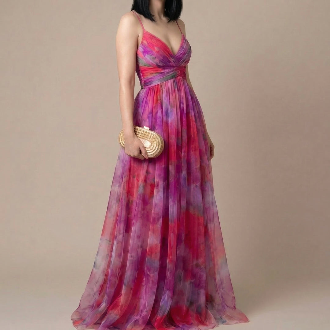 LEILA | FLORAL MAXI DRESS