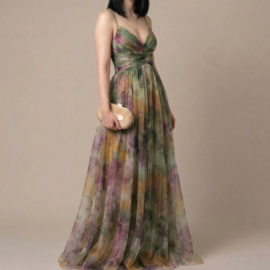 LEILA | FLORAL MAXI DRESS