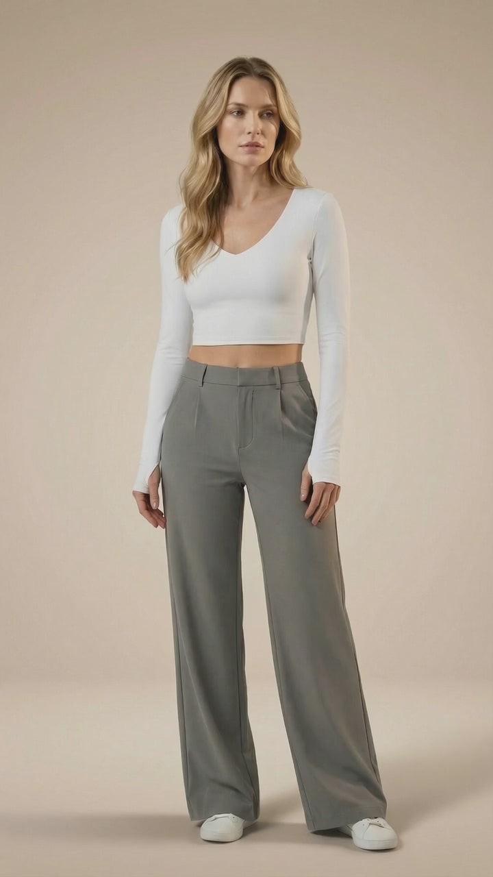 ROWELLA | WIDE LEG TROUSERS